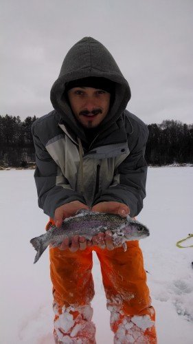 ice fishing trout - Rochester, MN