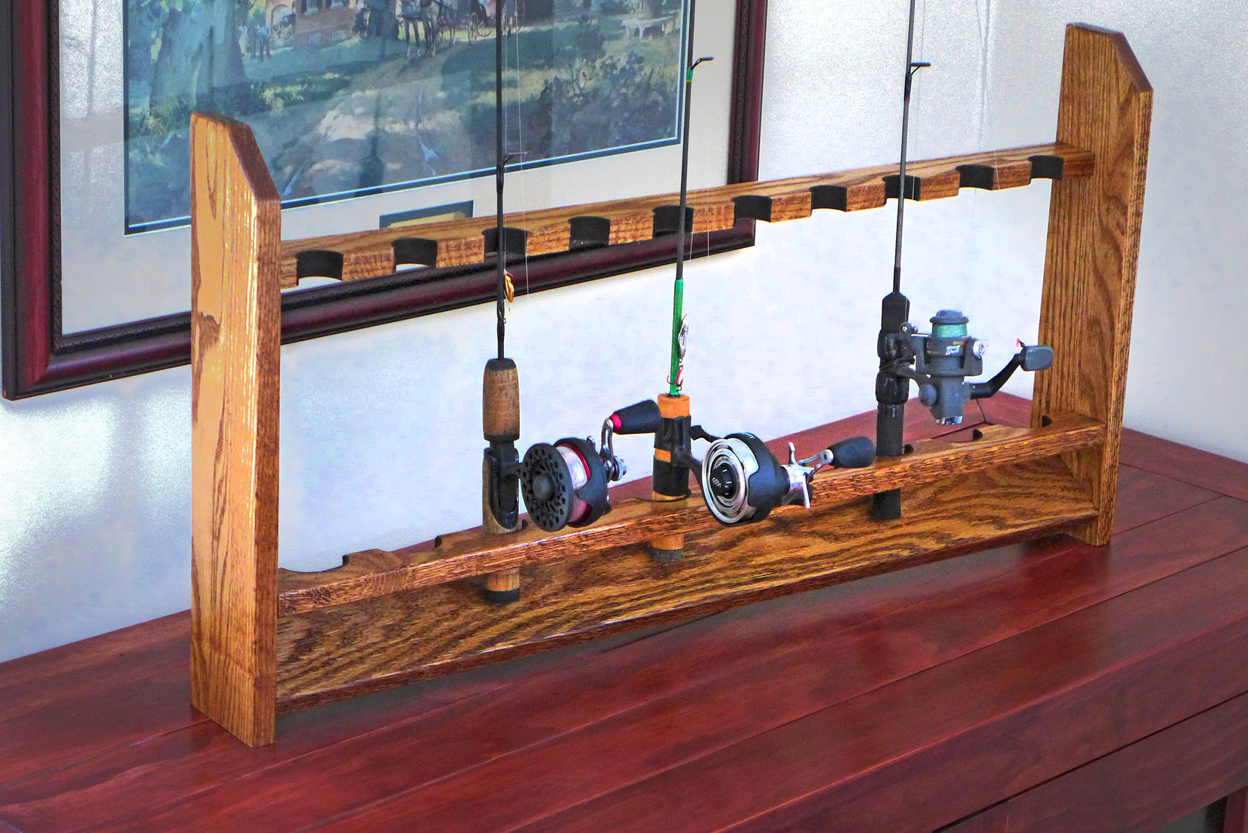 Custom Ice Rod Rack - FREE LISTING-FOR SALE! List Your Boats, Fishing,  Hunting, Employment & Used Items! - FM 'Members' - Outdoor Minnesota Fishing  Reports - Hunting Forum - Ice Fishing