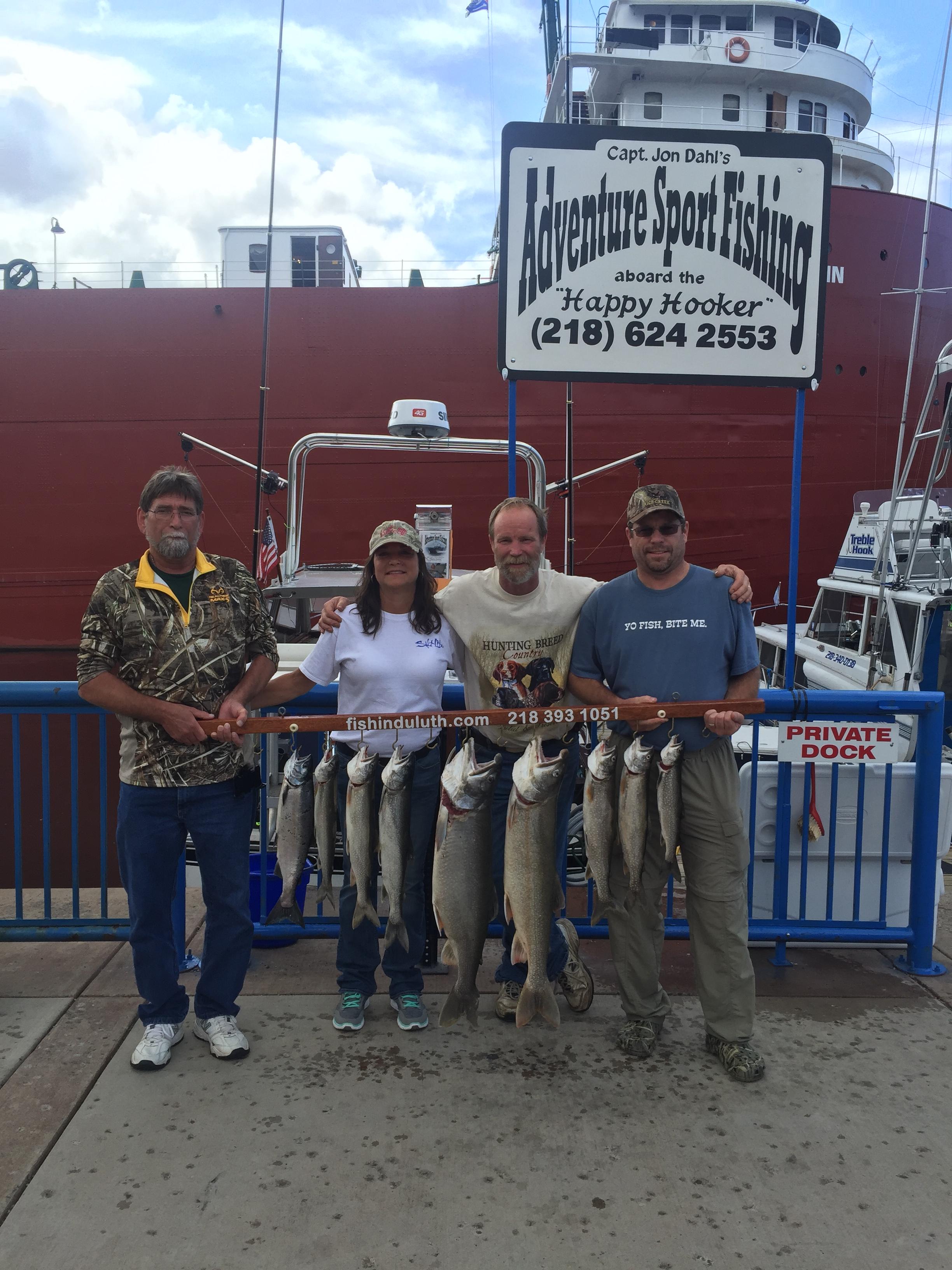 Lake Superior Charter Fishing BWCADuluthGunflint TrailNorth Shore