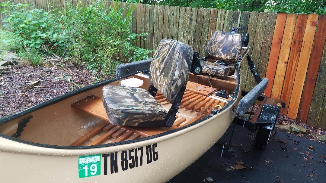 River Ridge Custom Canoe, Trailer, Pontoons For Fly Fishing - FREE
