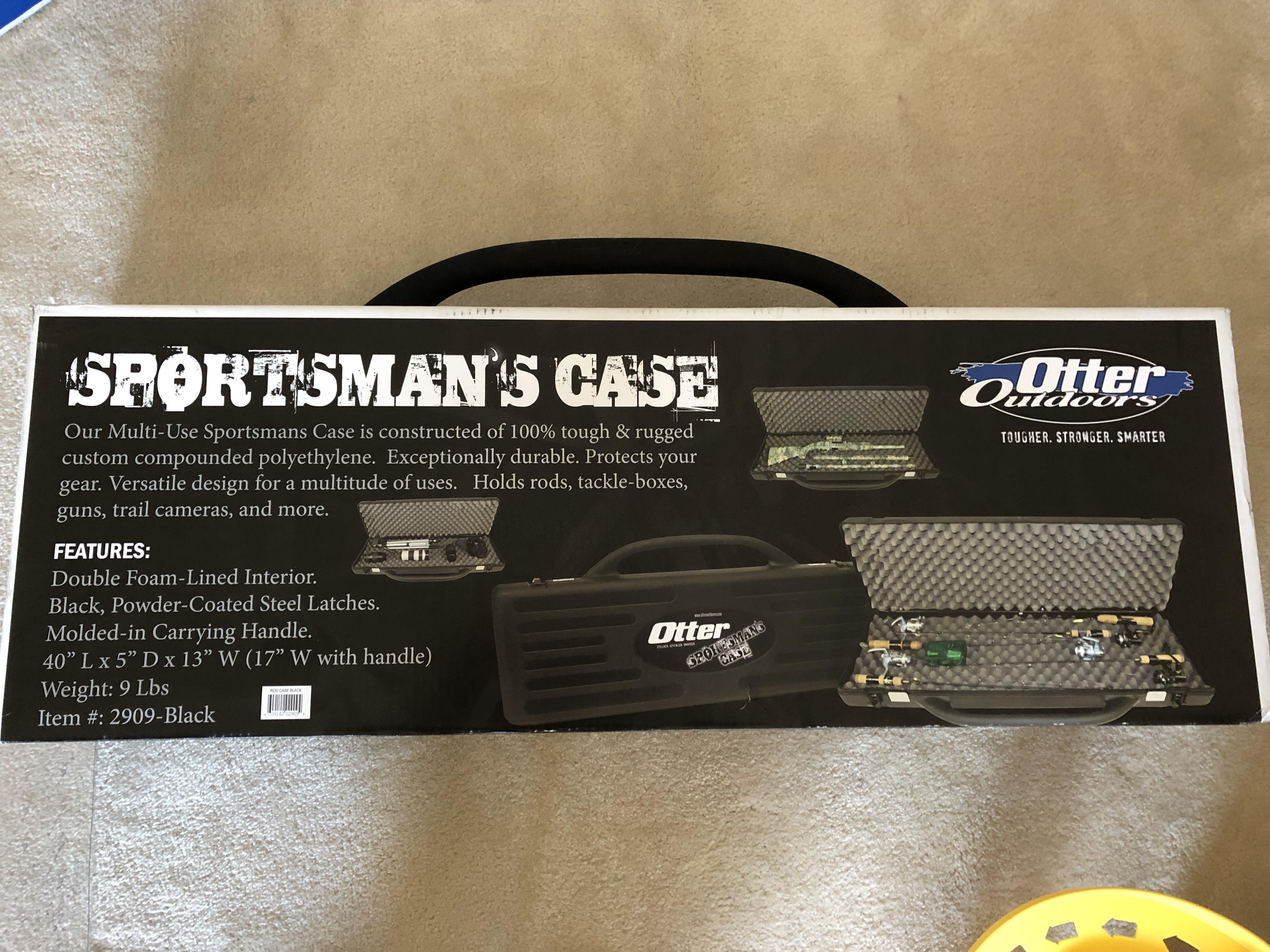 Otter Sportsman's Rod Case - Brand New - FREE LISTING-FOR SALE